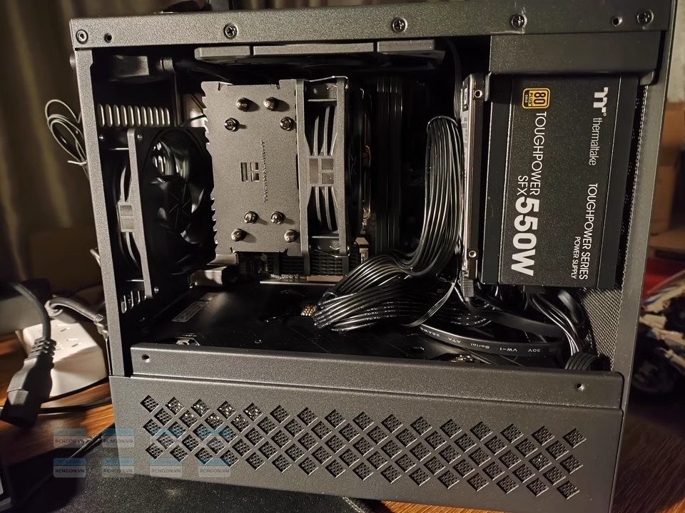Vỏ Case Máy Tính Mini Itx Alla Ss30 Đen 4