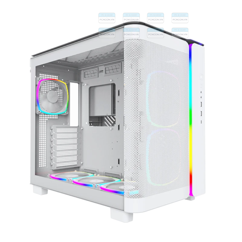 Vỏ Case Máy Tính Montech King 95 Pro (black White Red Blue) 2