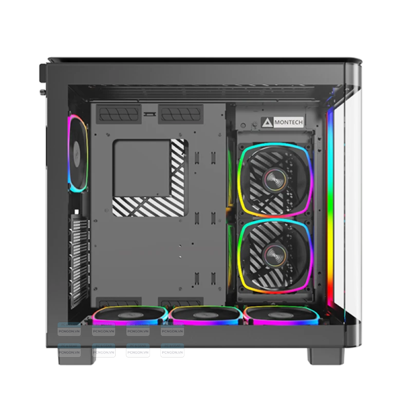 Vỏ Case Máy Tính Montech King 95 Pro (black White Red Blue) 6