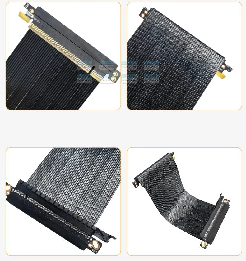 Cáp Riser 5.0 Jhh-link Pcie 5.0 Dài 19cm 3