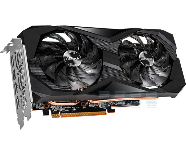 Card Màn Hình Asrock Amd Rx 7600 Challenger 8gb Oc 3