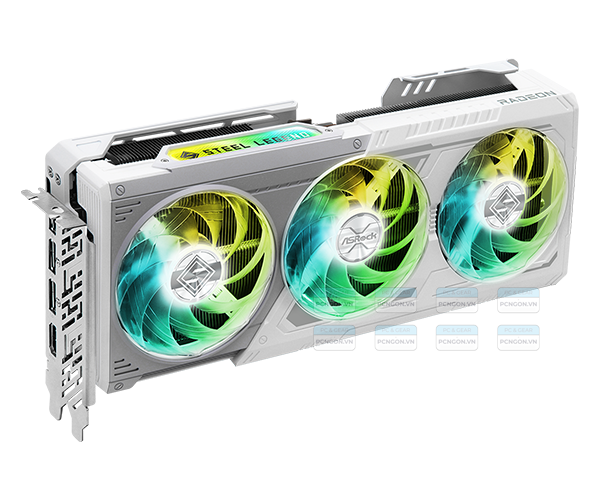 Card Màn Hình Asrock Amd Radeon Rx 9070 Steel Legend 16gb Oc 2