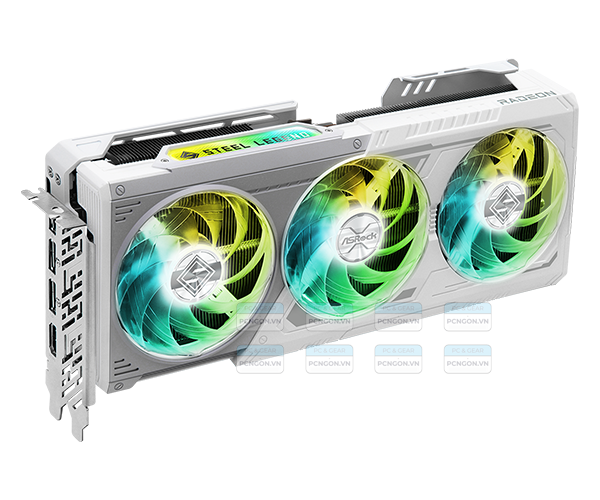 Card Màn Hình Asrock Amd Radeon Rx 9070 Xt Steel Legend 16gb 3