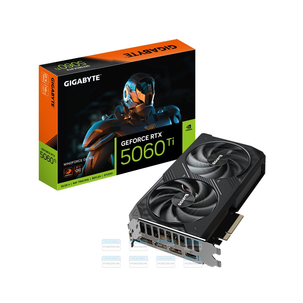 Card Màn Hình Gigabyte Geforce Rtx 5060 Ti Windforce Oc 16g 1