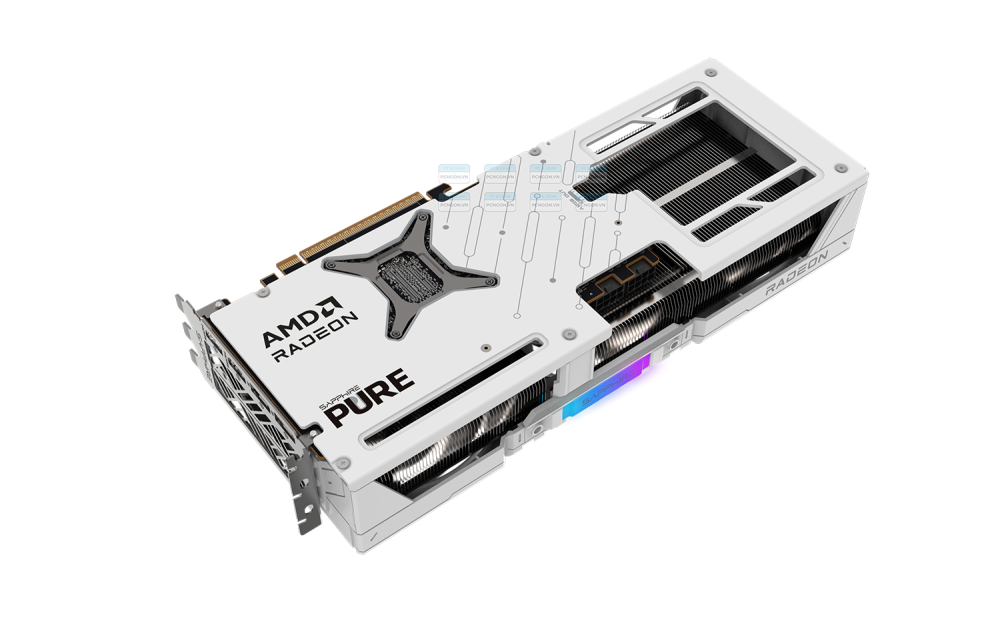 Card Màn Hình Sapphire Pure Amd Rx 9070 Gaming Oc 16gb 5