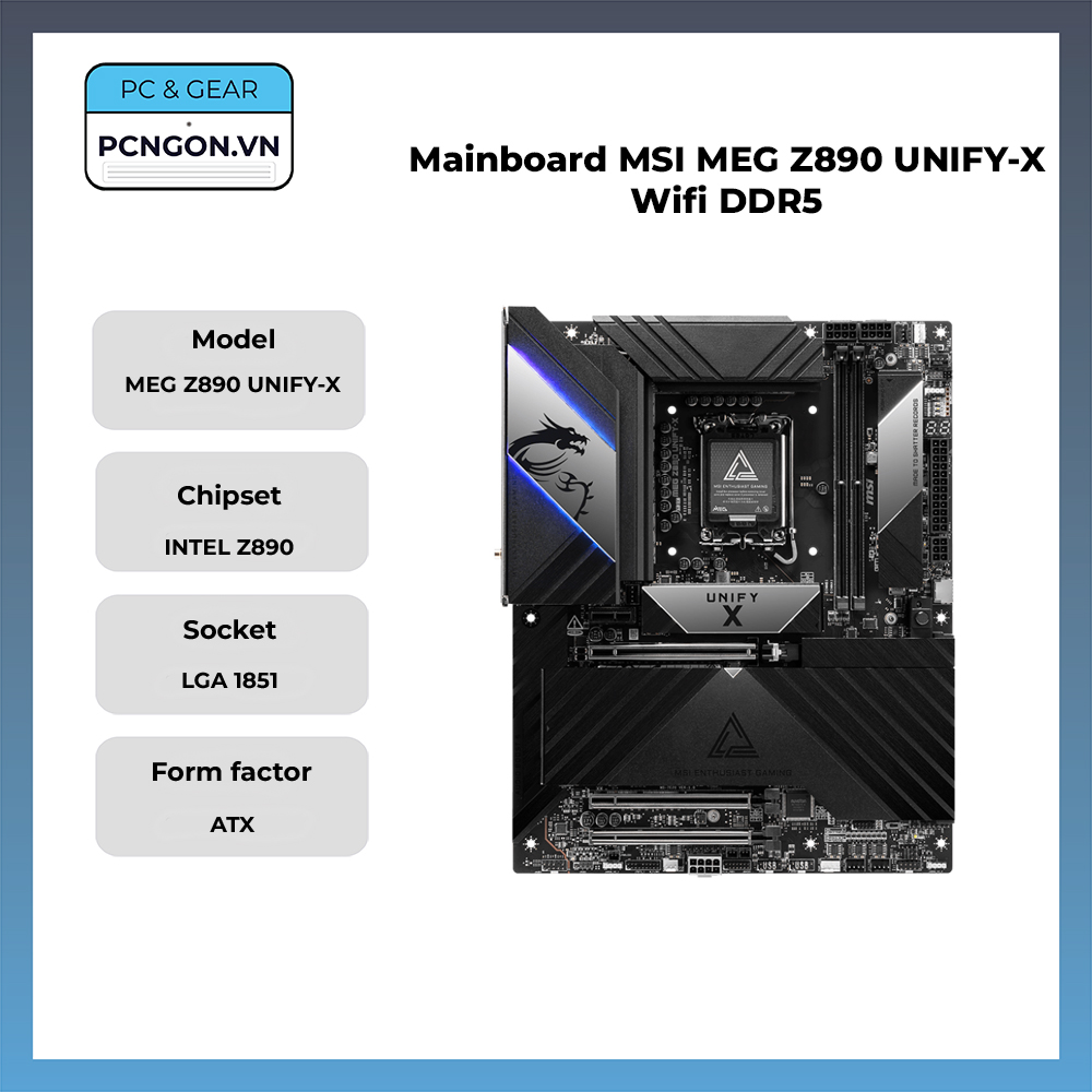 Mainboard Msi Meg Z890 Unify-x Wifi Ddr5