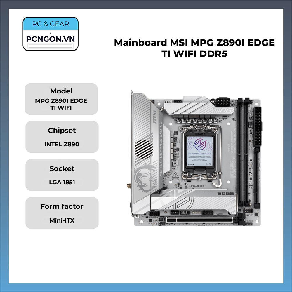 Mainboard Msi Mpg Z890i Edge Ti Wifi Ddr5