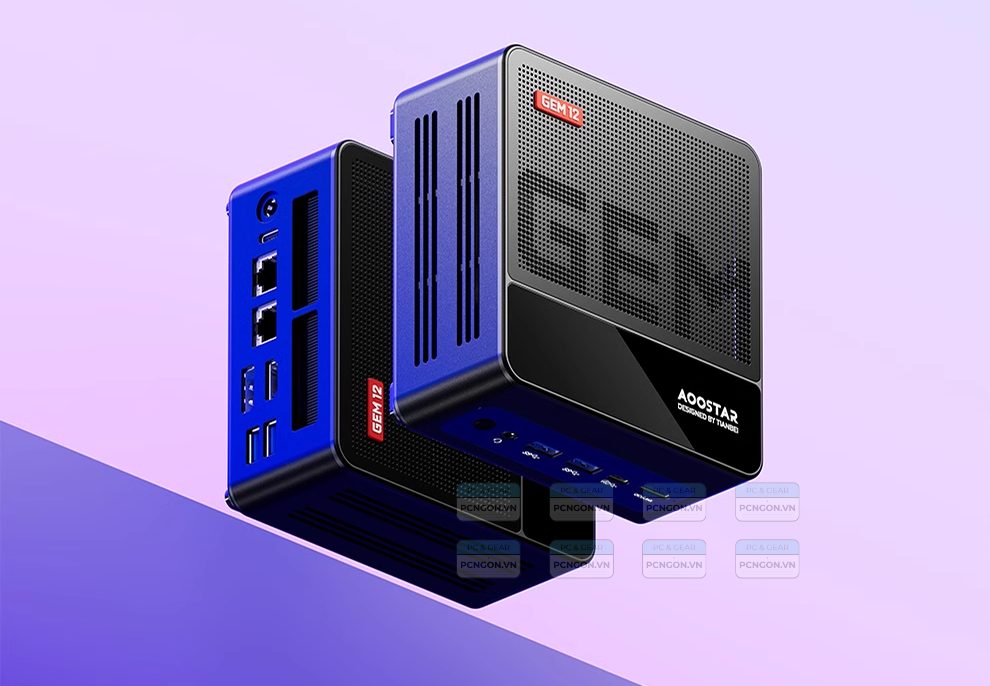 Máy Tính Mini Pc Aoostar Gem12 Max Amd Ryzen 7 8745hs (barebone) 7