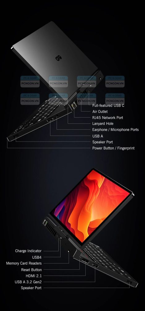 Máy Tính Cầm Tay Gpd Pocket 4 Amd Ryzen 7 8840u 1