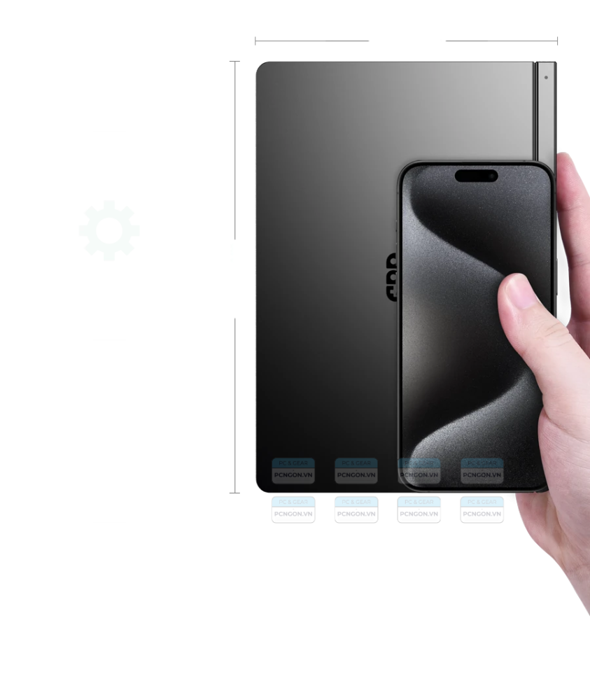 Máy Tính Cầm Tay Gpd Pocket 4 Amd Ryzen 7 8840u 5
