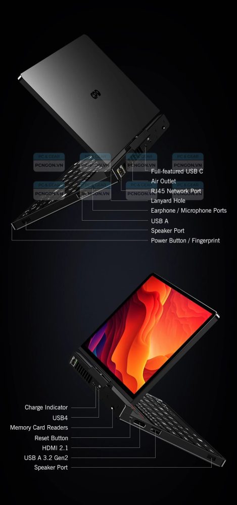 Máy Tính Cầm Tay Gpd Pocket 4 Amd Ryzen Ai 9 Hx 370 1