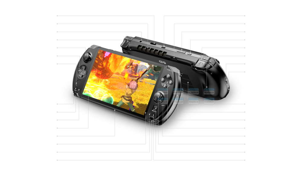 Máy Tính Cầm Tay Gpd Win 4 2025 (r7 8840u Ai 9 Hx370) 9