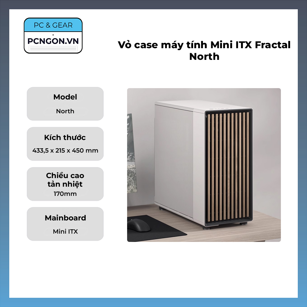 Vỏ Case Máy Tính Mini Itx Fractal North