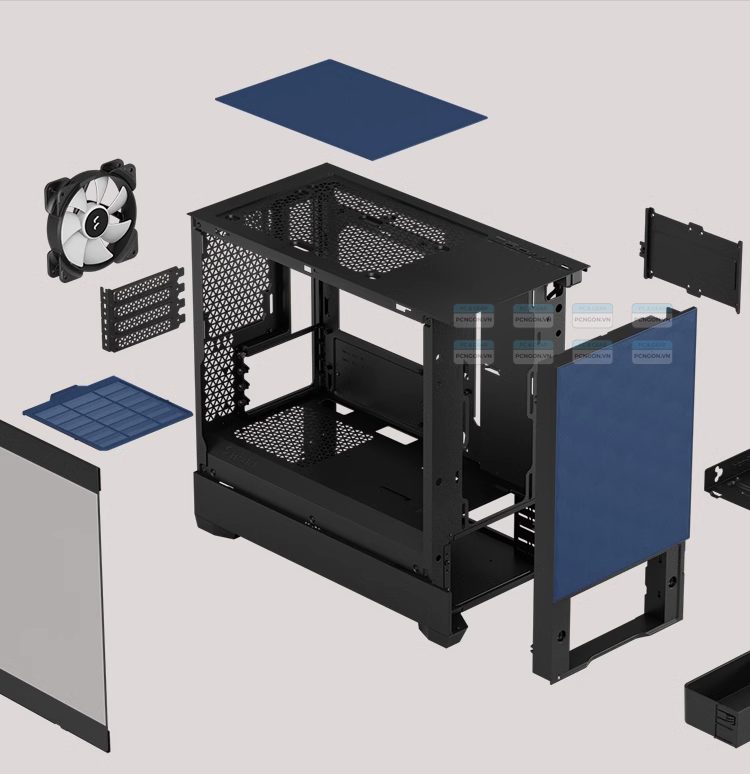 Vỏ Case Máy Tính Mini Itx Fractal Pop Mini 8