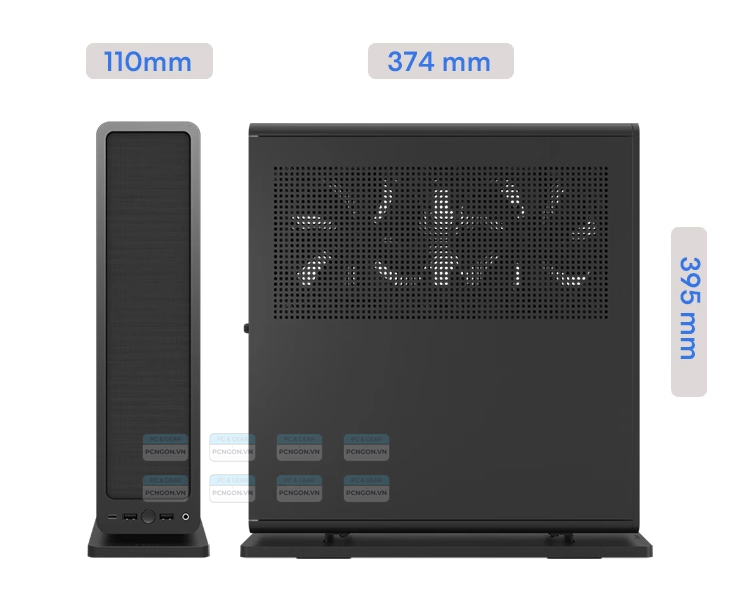 Vỏ Case Máy Tính Mini Itx Fractal Ridge 11