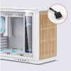 Vỏ Case Máy Tính Shiny Snake G600 Trắng 3