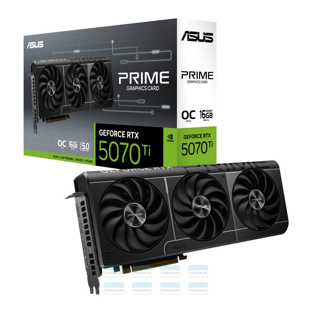 Card Màn Hình Asus Prime Geforce Rtx 5070 Ti 16gb Gddr7 Oc Edition 7