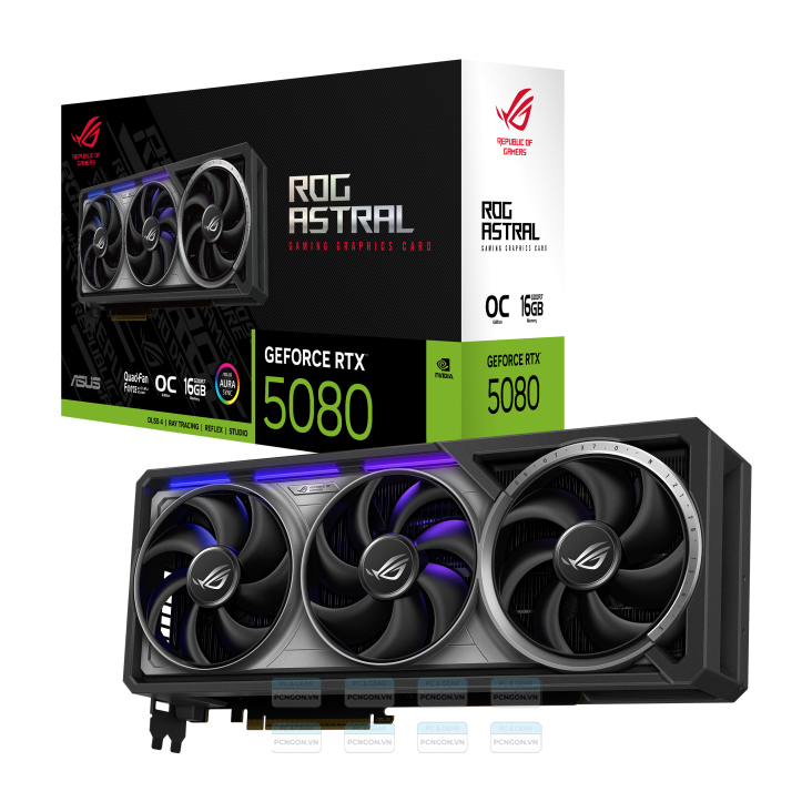 Card Màn Hình Asus Rog Astral Geforce Rtx 5080 16gb Gddr7 Oc Edition 7