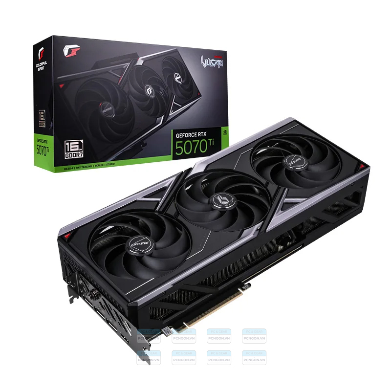 Card Màn Hình Colorful Igame Geforce Rtx 5070 Ti Vulcan Oc 16gb-v 4