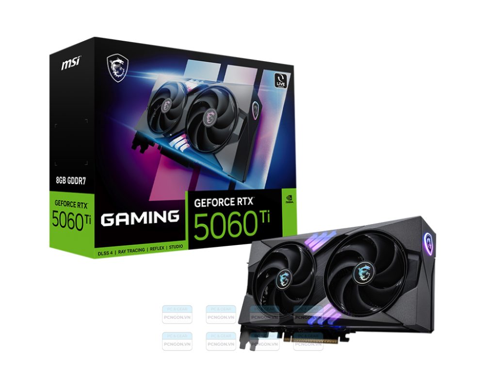 Card Màn Hình Msi Geforce Rtx 5060 Ti 8g Gaming 1