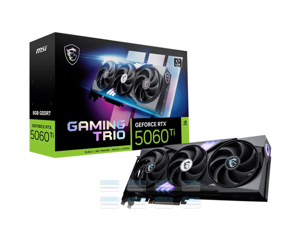 Card Màn Hình Msi Geforce Rtx 5060 Ti 8g Gaming Trio 1