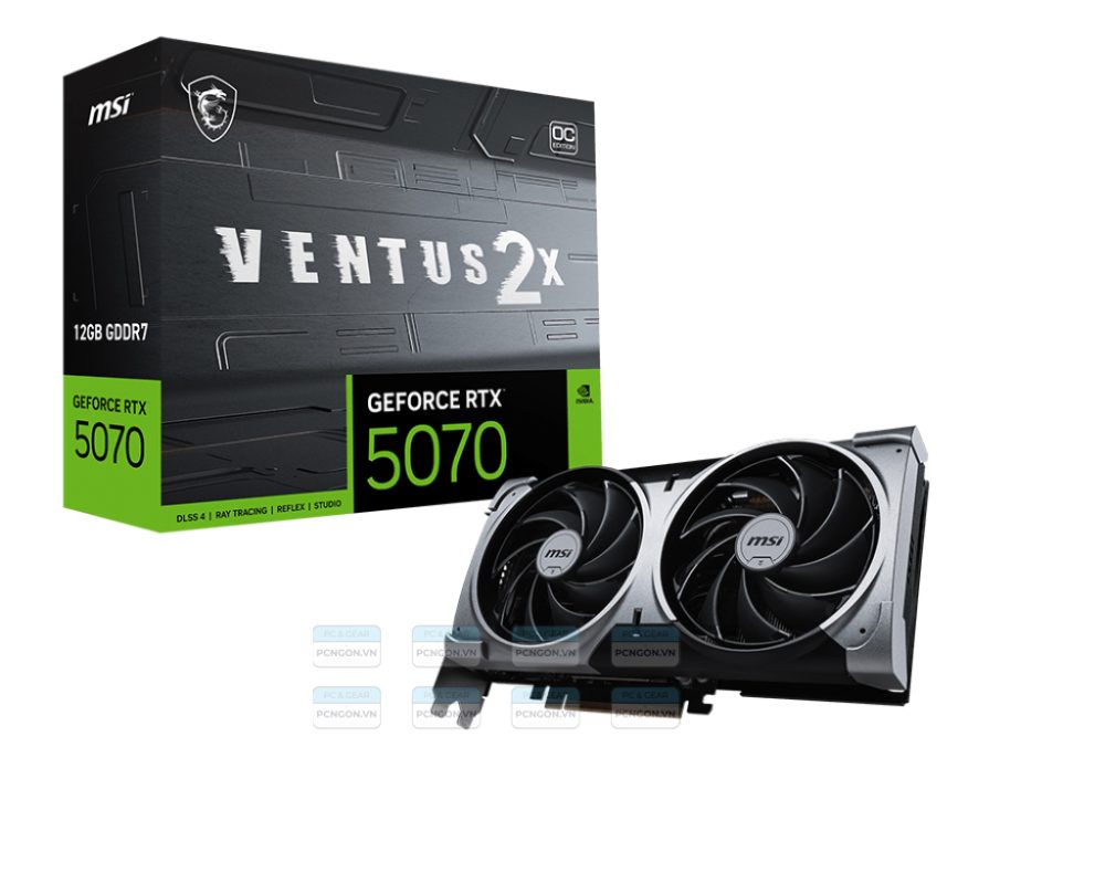 Card Màn Hình Msi Geforce Rtx 5070 12g Ventus 2x Oc 1