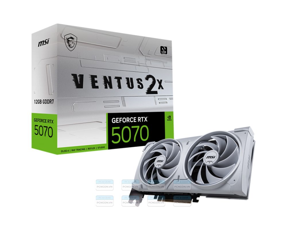 Card Màn Hình Msi Geforce Rtx 5070 12g Ventus 2x White 1