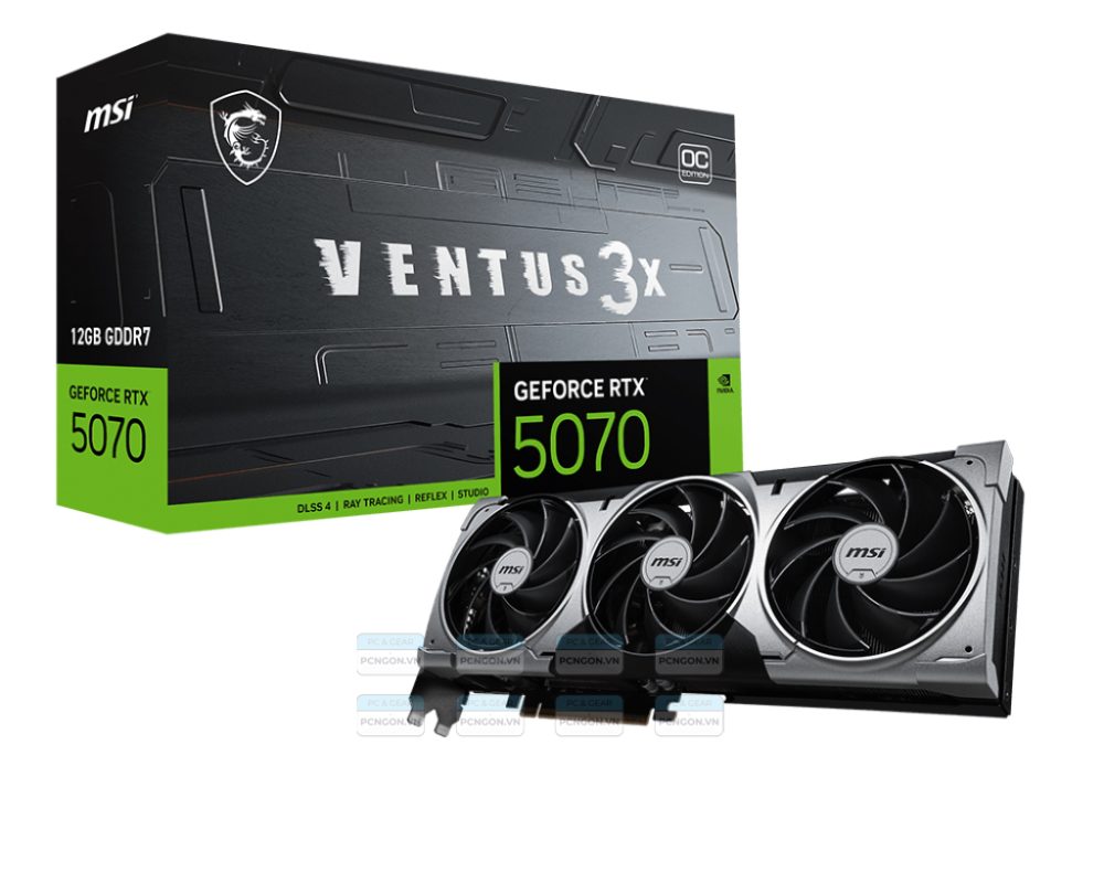 Card Màn Hình Msi Geforce Rtx 5070 12g Ventus 3x Oc 1