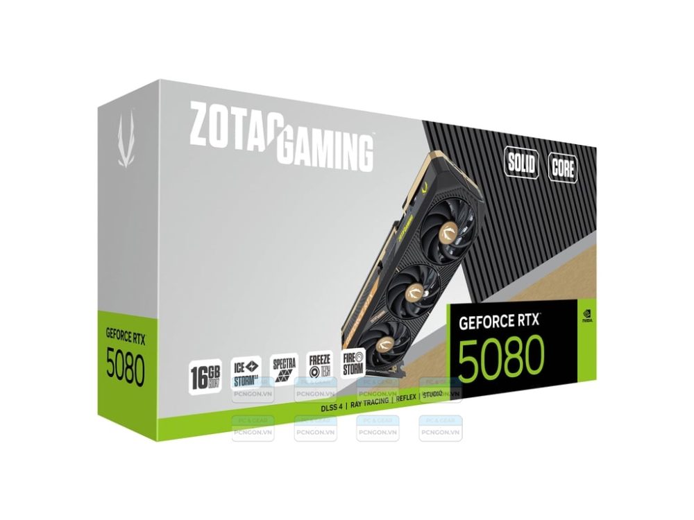 Card Màn Hình Zotac Gaming Geforce Rtx 5080 Solid Core 1