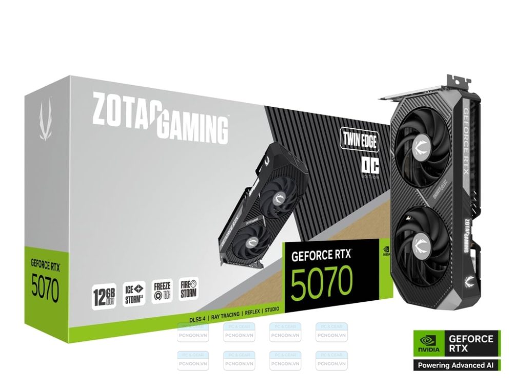 Card Màn Hình Zotac Gaming Geforce Rtx 5070 Twin Edge Oc 1