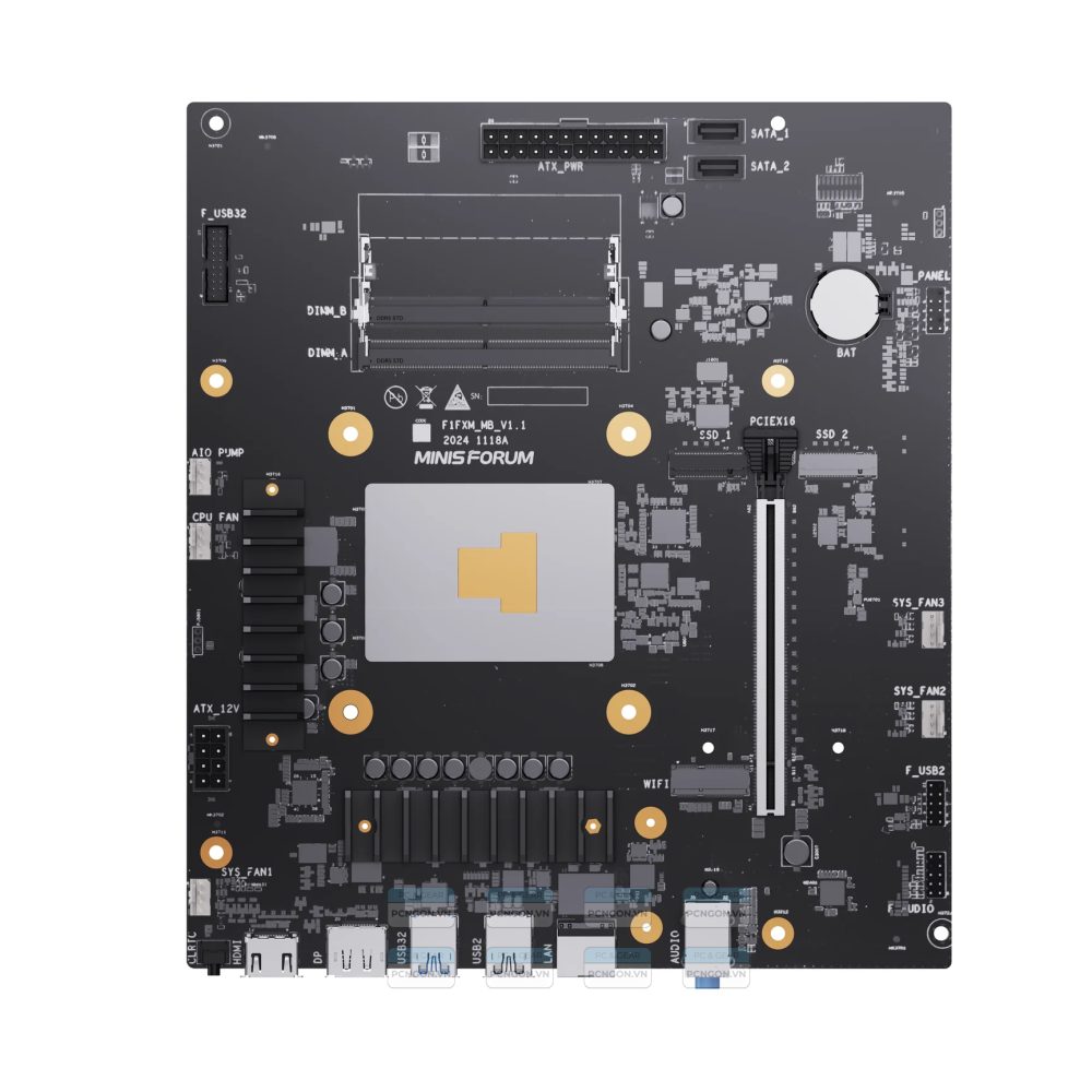 Mainboard Minisforum Bd795m Amd Ryzen 9 7945hx 5
