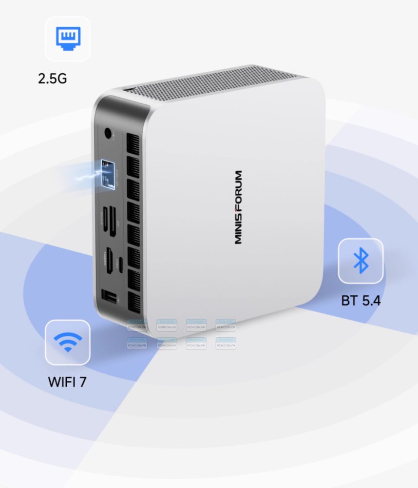 Máy Tính Mini Pc Minisforum Ai X1 370 Amd Ryzen Ai 9 Hx370 7