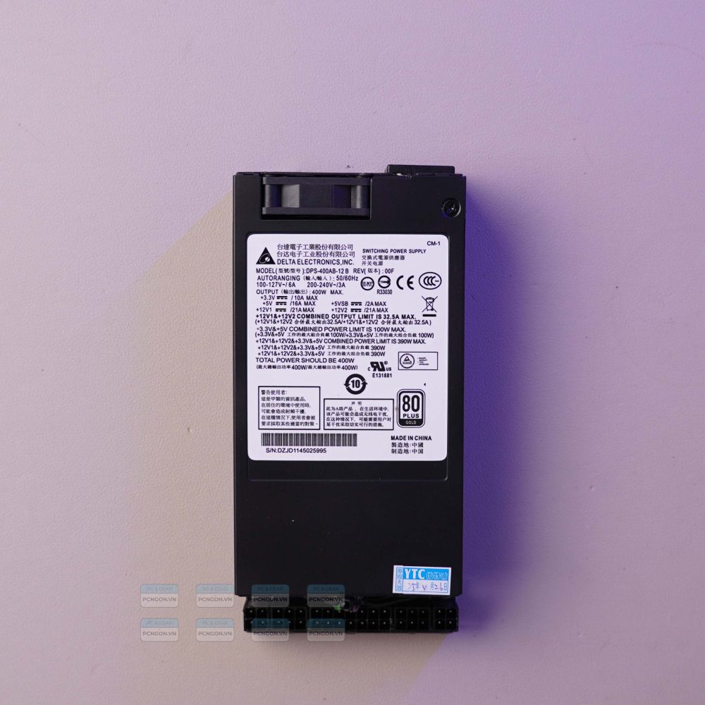 Nguồn Flex Atx Delta 400w Module Ytc Mod đen 6