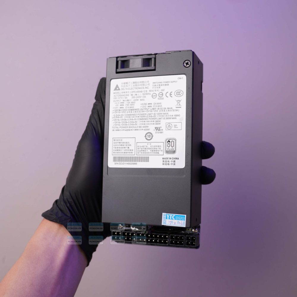 Nguồn Flex Atx Delta 400w Module Ytc Mod đen 8