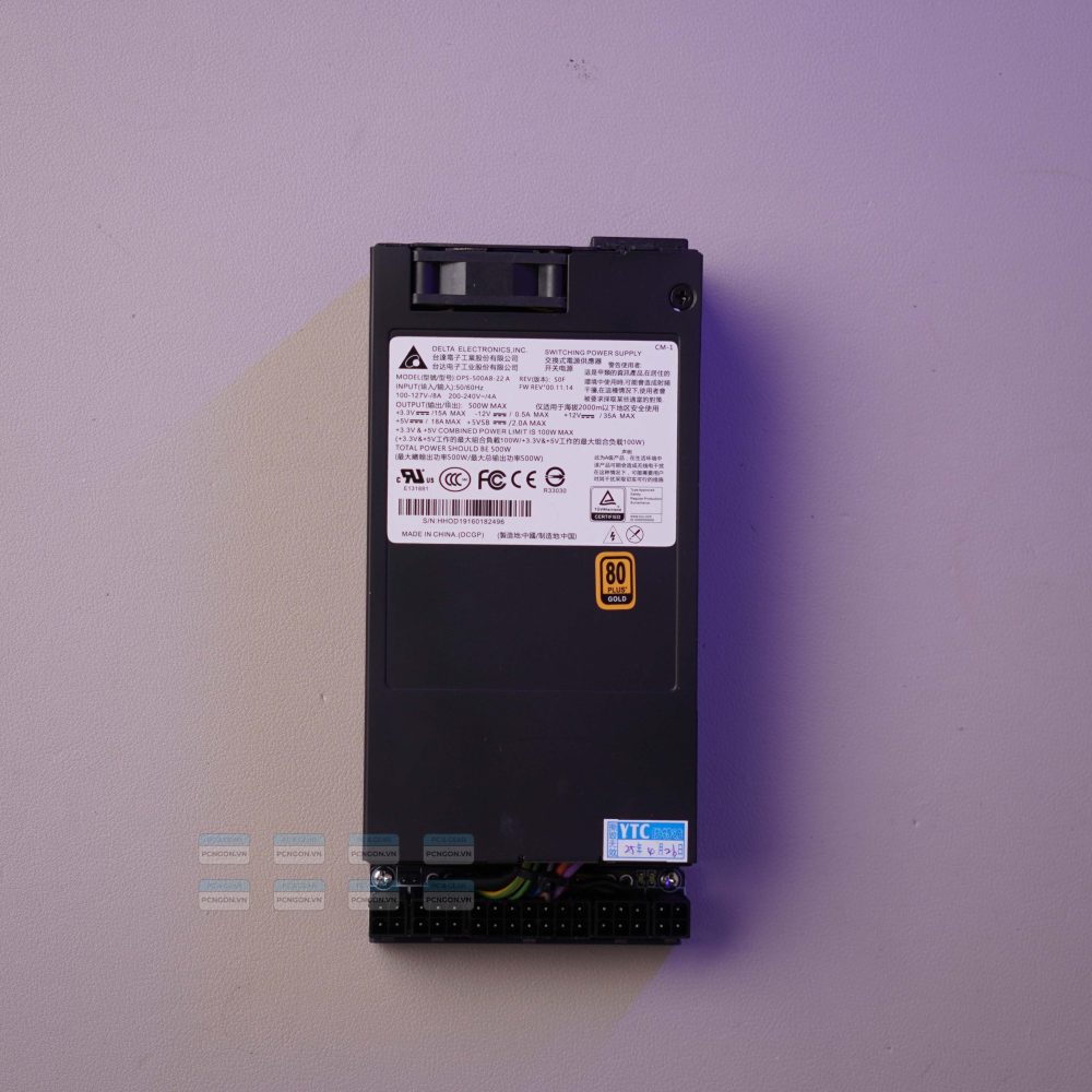 Nguồn Flex Atx Delta 500w Module đen Ytc Mod Đen 11
