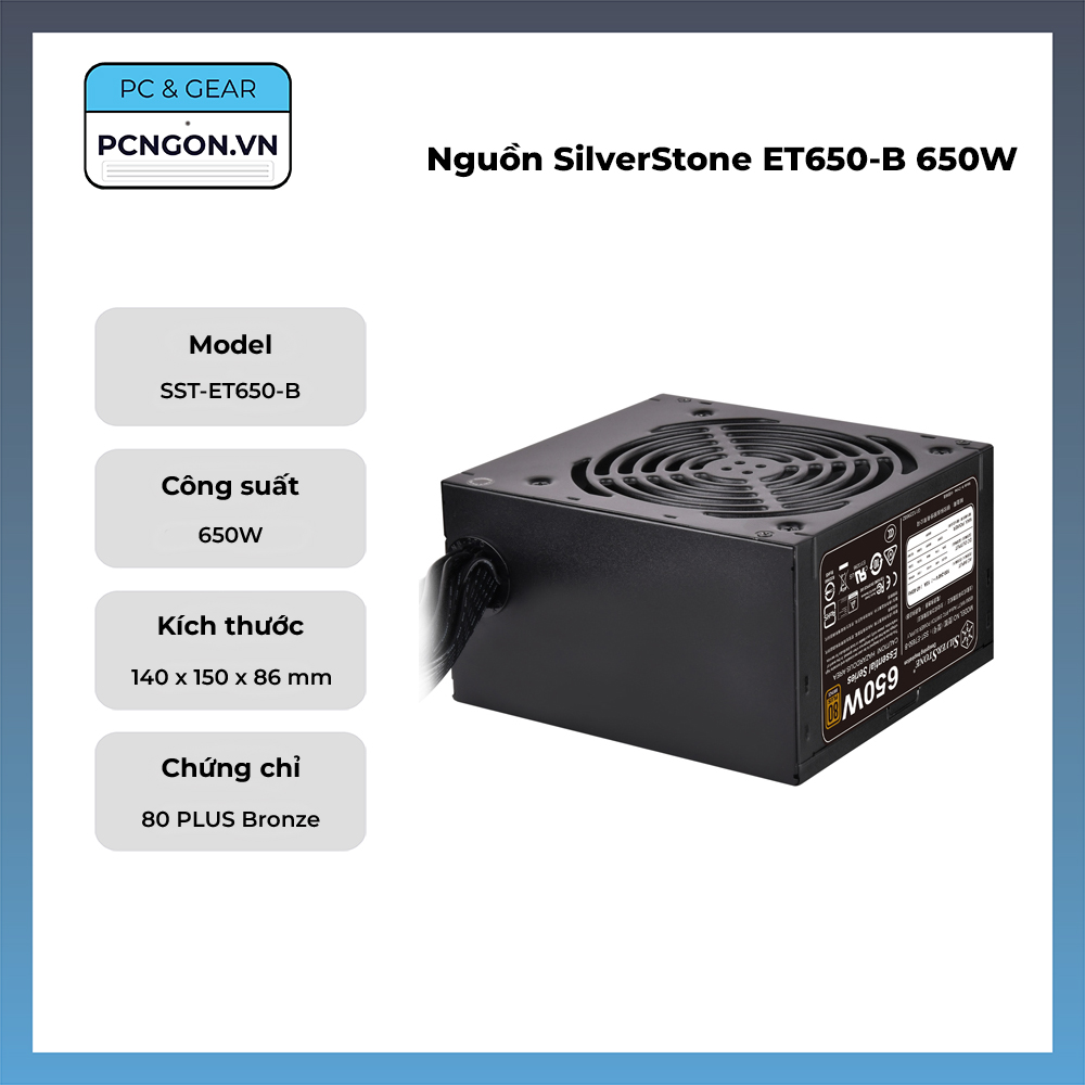 Nguồn Silverstone Et650-b 650w