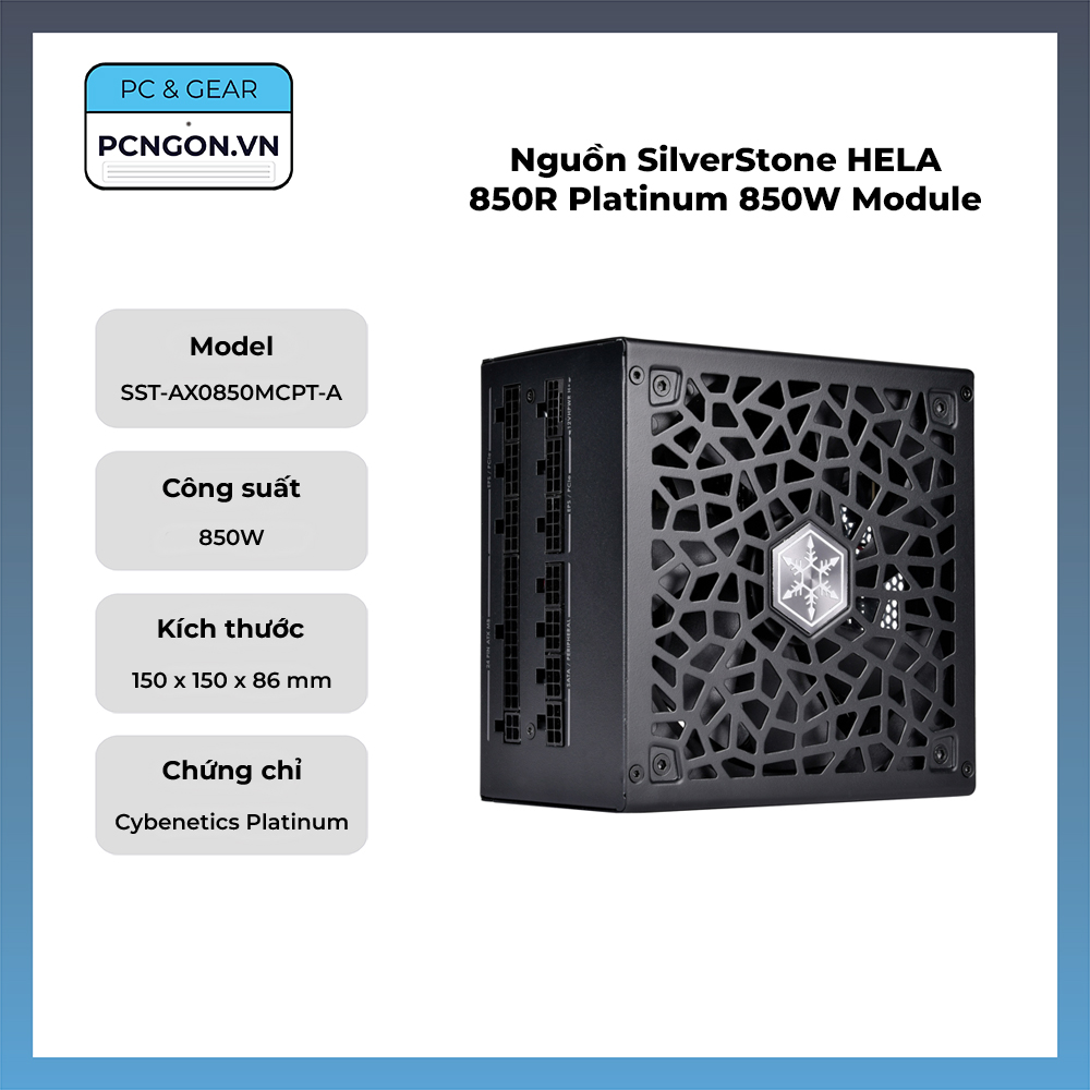 Nguồn Silverstone Hela 850r Platinum 850w Module