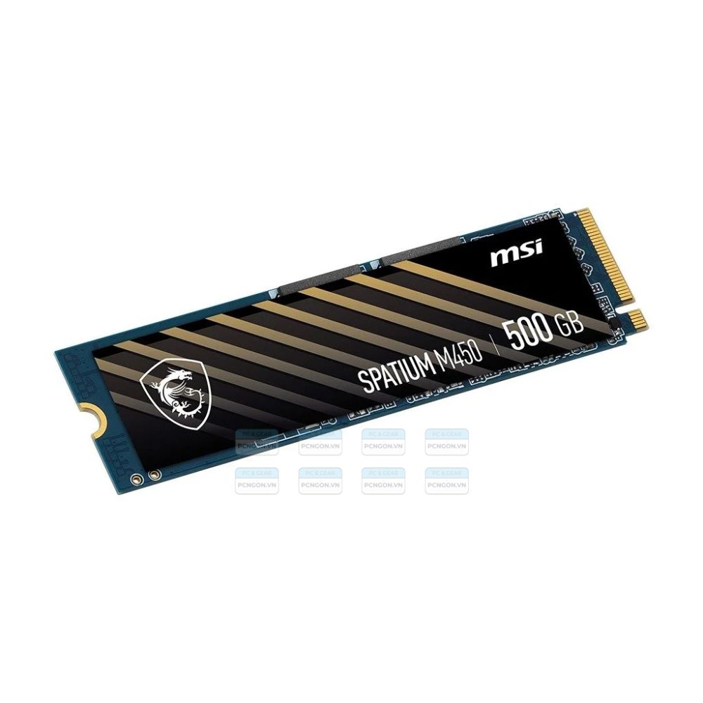 Ổ Cứng Ssd Msi Spatium M450 Pcie 4.0 Nvme M.2 500gb 4