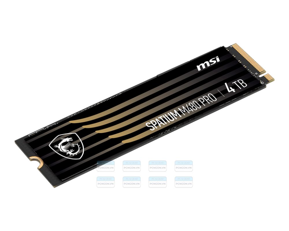 Ổ Cứng Ssd Msi Spatium M480 Pro Pcie 4.0 Nvme M.2 1tb 4
