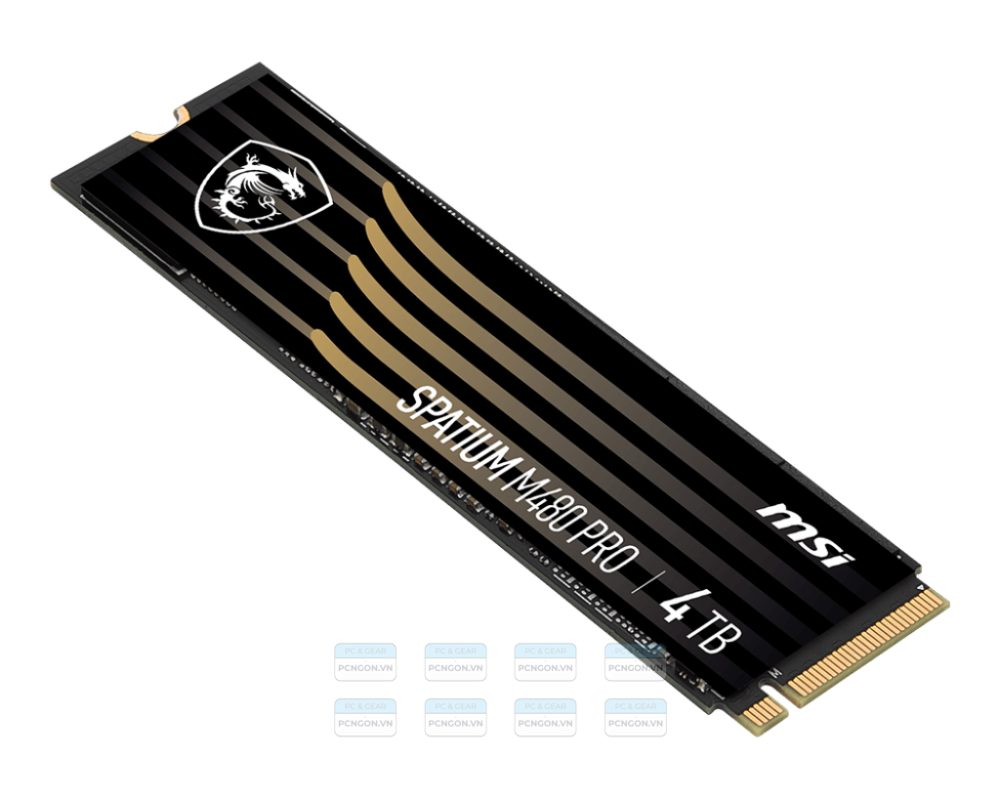 Ổ Cứng Ssd Msi Spatium M480 Pro Pcie 4.0 Nvme M.2 1tb 5