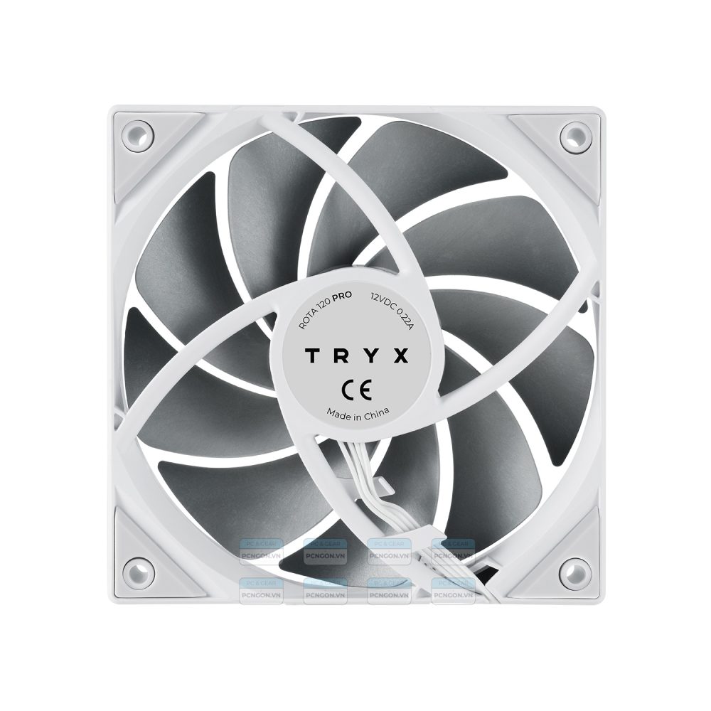 Quạt Tản Nhiệt Tryx Rota Pro 120mm Performance Fan White 5