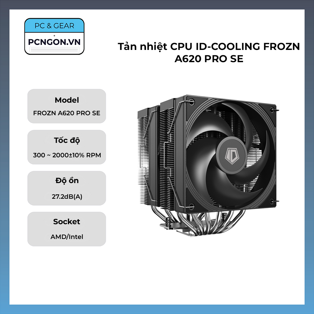 Tản Nhiệt Cpu Id-cooling Frozn A620 Pro Se