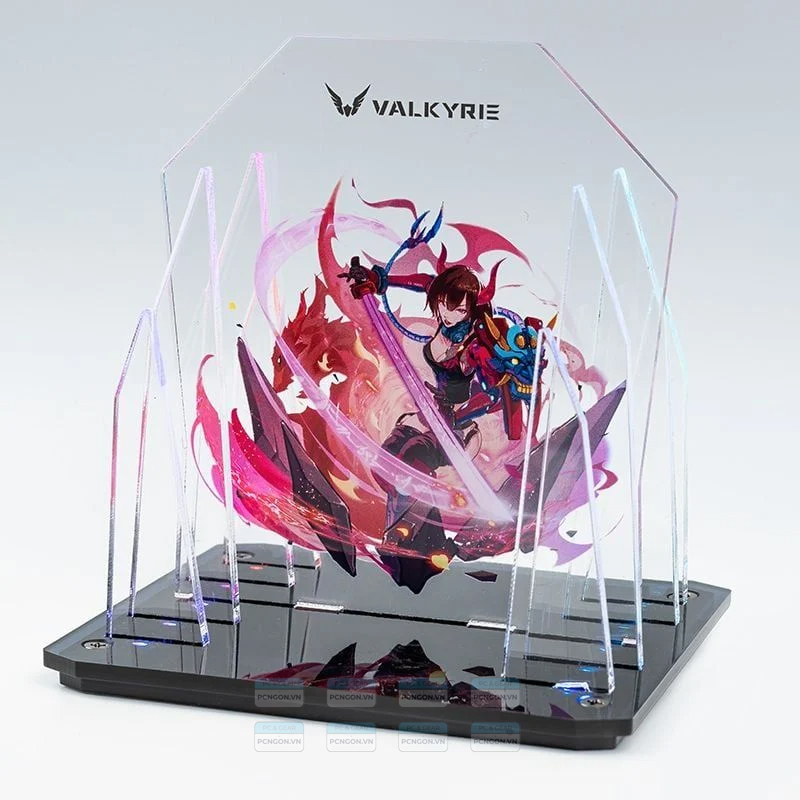 Tản Nhiệt Nước Aio Valkyrie Loki V240 Đen đỏ 6