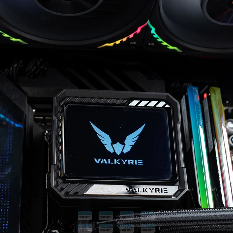 Tản Nhiệt Nước Aio Valkyrie Loki V360 Đen đỏ 5