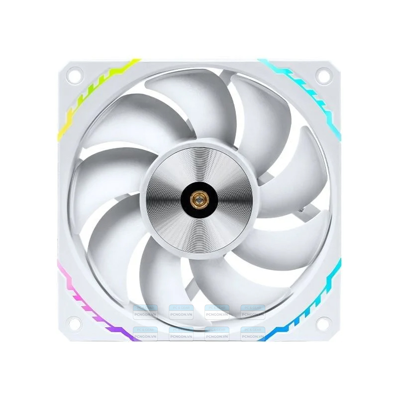 Tản Nhiệt Nước Aio Valkyrie Merlin V240 Trắng Tím 4