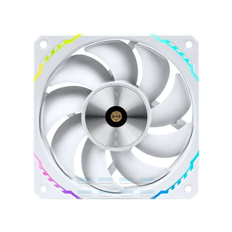 Tản Nhiệt Nước Aio Valkyrie Merlin V360 Trắng Tím 6