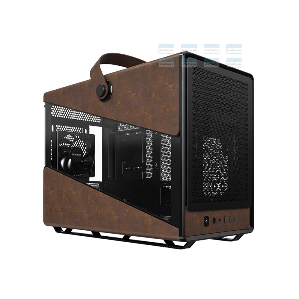 Vỏ Case Máy Tính Mini Itx Montech Heritage Pro Black 8