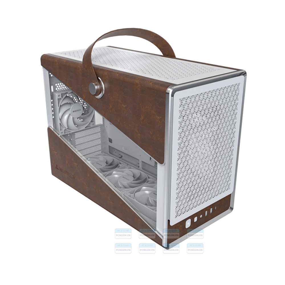 Vỏ Case Máy Tính Mini Itx Montech Heritage Pro White 6