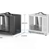 Vỏ Case Máy Tính Mini Itx Shiny Snake G350 Đen 7