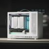 Vỏ Case Máy Tính Mini Itx Shiny Snake G350 Trắng 5
